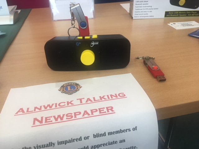 Image for Alnwick Talking Newspaper available now